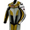 RTX Yellow Spartan Sports Biker One Piece Leather Suit